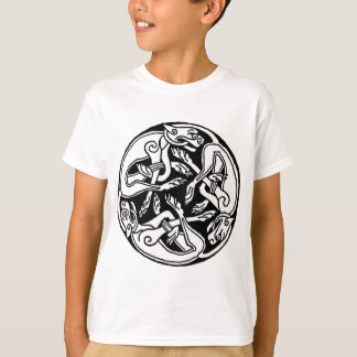 Celtic Wolf  Triskelion T-Shirt