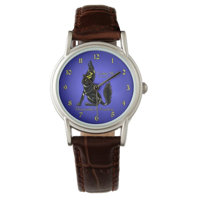 Celtic Wolf Watch (Front)