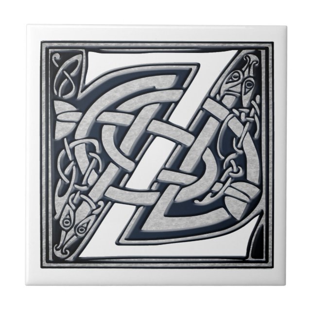 Celtic Z Monogram Tile (Front)