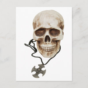 CelticCrossSkull042109 Postcard