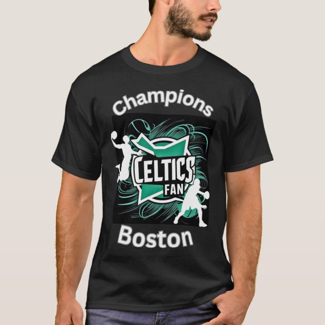 Celtics Basketball Tri-blend  T-Shirt (Front)