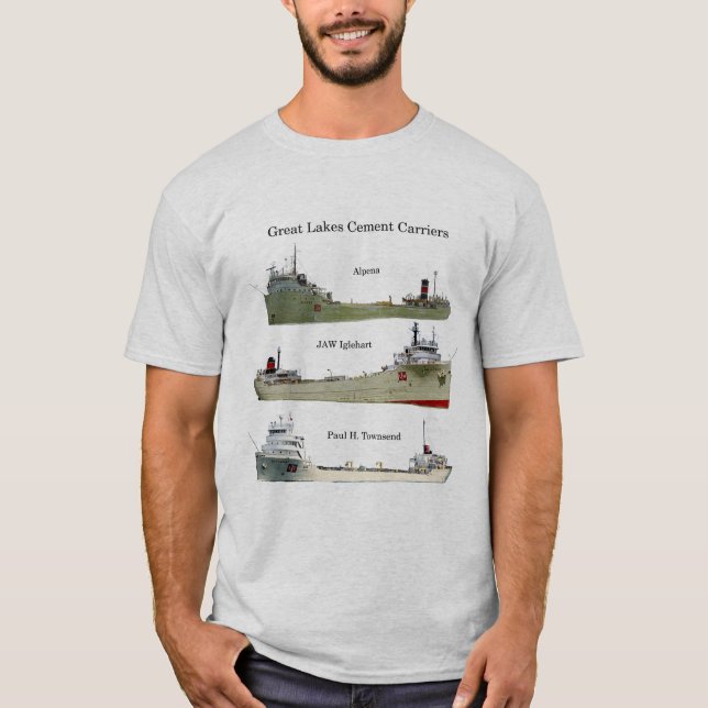 Cement Carriers light shirt (Front)