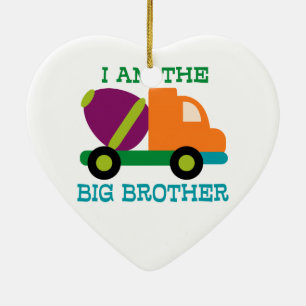 Cement Mixer Big Brother Ceramic Tree Decoration