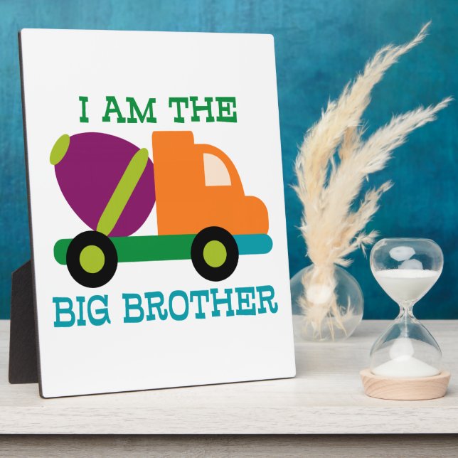 Cement Mixer Big Brother Plaque (Side)