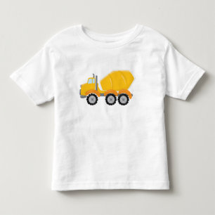 Cement Mixer construction toddler kids t-shirt