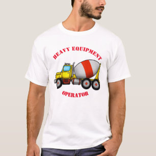 Cement Mixer Mens T-Shirt (Lite Colours)