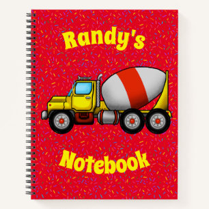 Cement Mixer Notebook