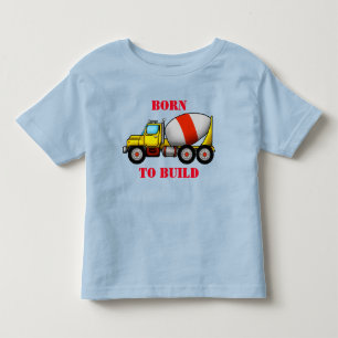 Cement Mixer Toddler Fine Jersey T-Shirt