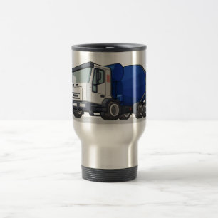 Cement Mixer Truck Travel Mug