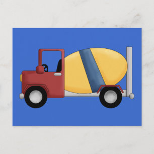 Cement Mixer Tshirts and Gifts Postcard