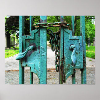 Cemetery Gates Print