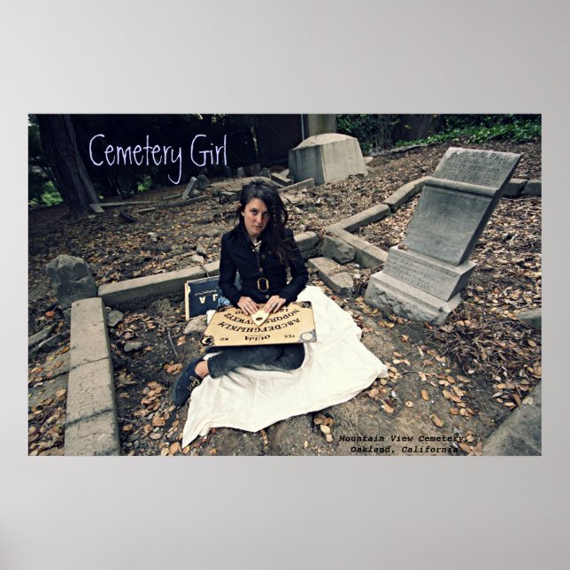 Cemetery Girl Poster (Front)