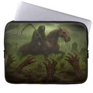 Cemetery Grim Laptop Sleeve