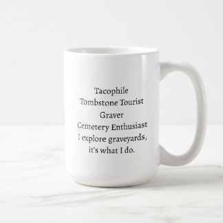 Cemetery Lover Mug