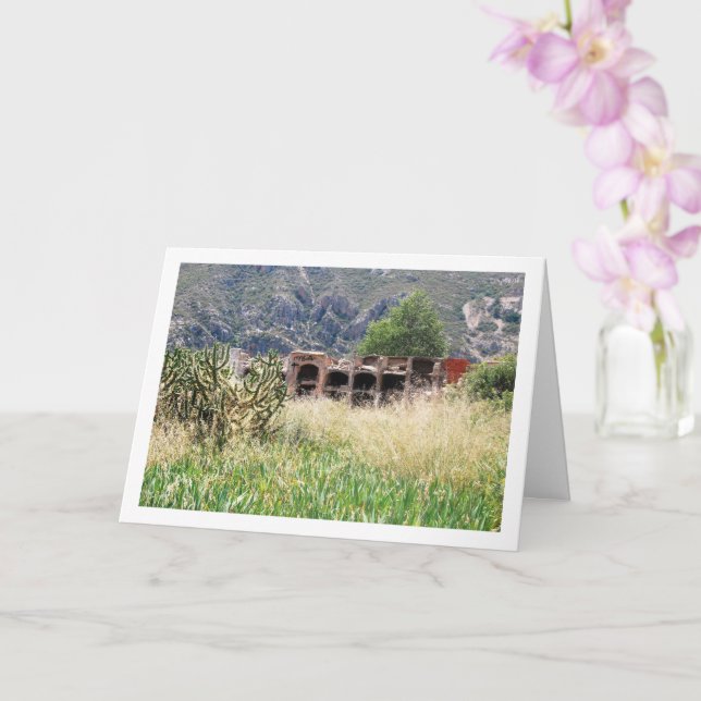 Cemetery of Old Domeño, Domeño Viejo, Valencia Card (Orchid)