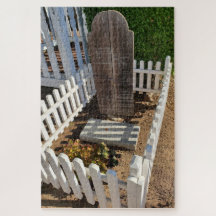 Cemetery theme jigsaw puzzle