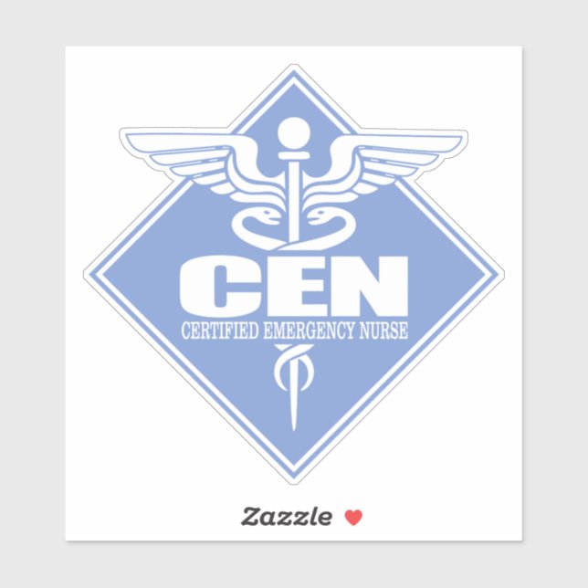 CEN (Certified Emergency Nurse) diamond (Sheet)