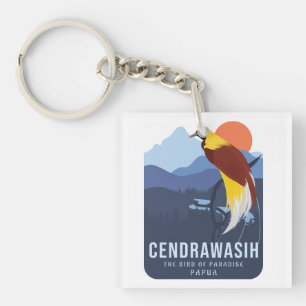 Cendrawasih Key Ring