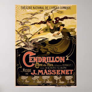 Cendrillon, conte de fées -  Opera Poster