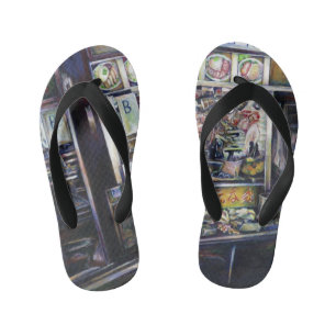 Cenosillicaphia Kid's Flip Flops