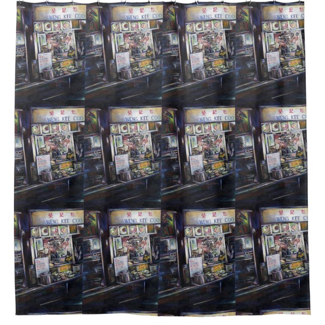 Cenosillicaphia Shower Curtain (Front)