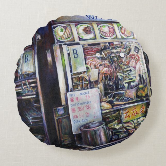 Cenosillicaphia, Singapore Round Cushion (Front)