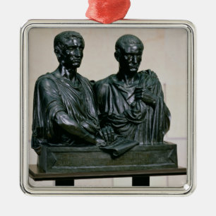 Cenotaph of the Gracchi, 1853 Metal Tree Decoration