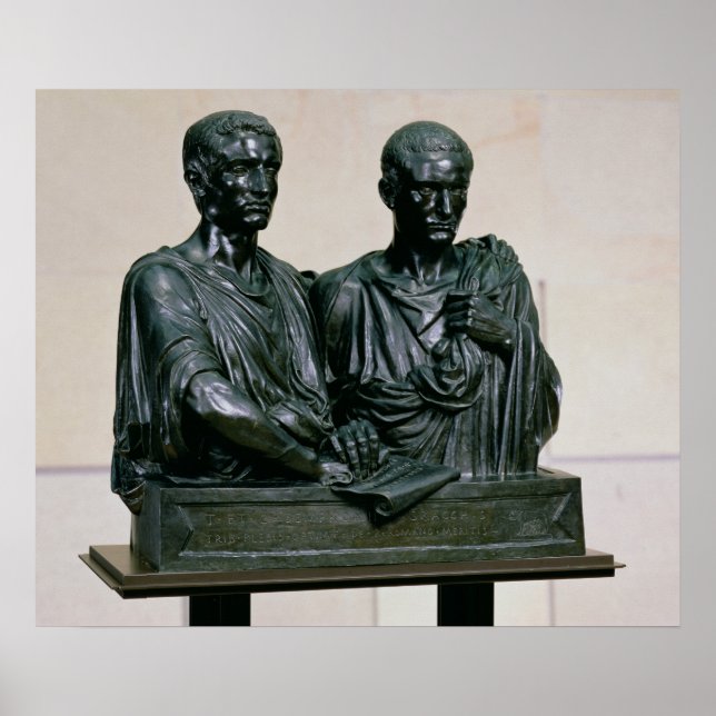 Cenotaph of the Gracchi, 1853 Poster (Front)