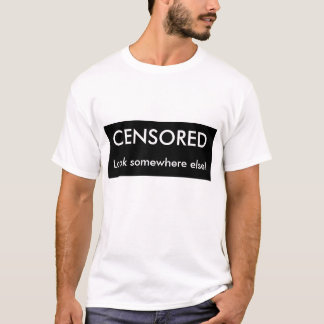 Censored black bar T-Shirt
