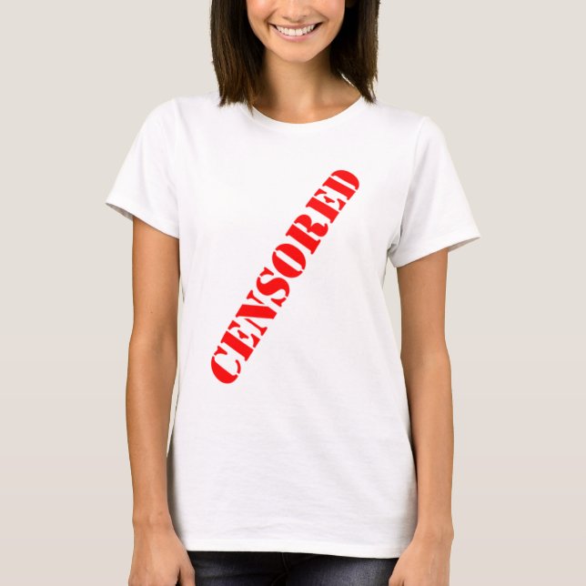 censored girl T-Shirt (Front)