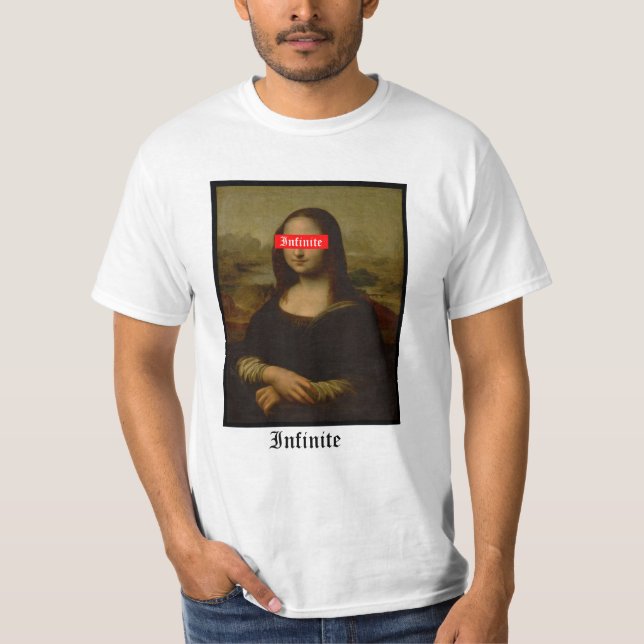 Censored Mona Lisa t-shirt (Front)