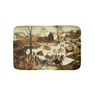 Census at Bethlehem, c.1566 Bath Mat