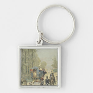 Census of Travellers in France Key Ring