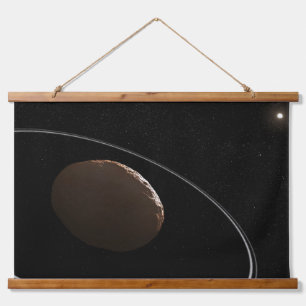 Centaur 1099 Chariklo And Its Rings. Hanging Tapestry