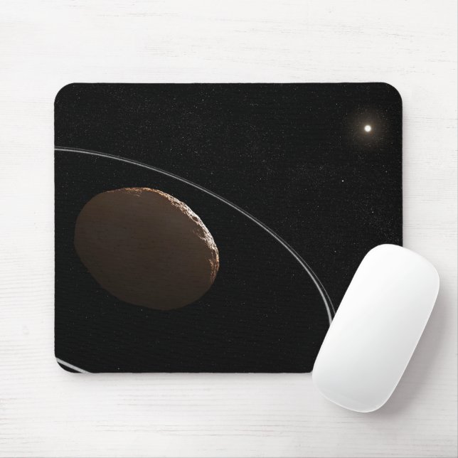 Centaur 1099 Chariklo And Its Rings. Mouse Mat (With Mouse)