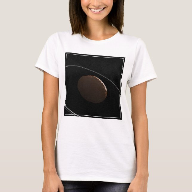 Centaur 1099 Chariklo And Its Rings. T-Shirt (Front)