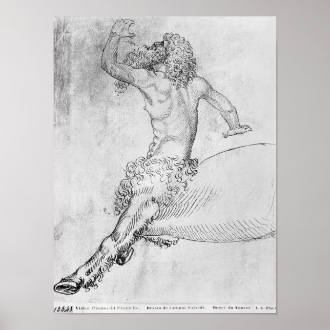 Centaur, from the The Vallardi Album Poster (Front)