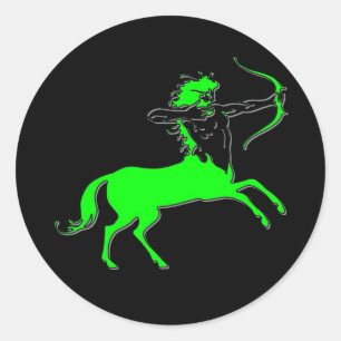 Centaur II Classic Round Sticker