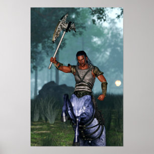 Centaur Ready For Battle Poster