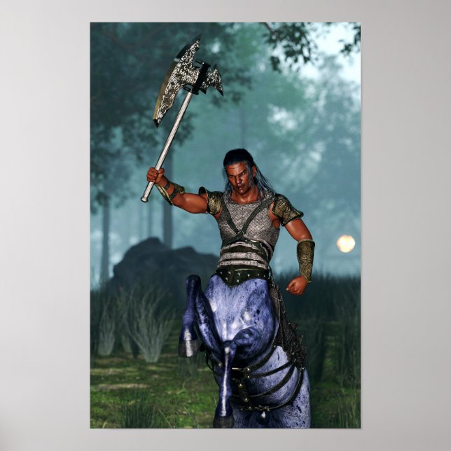 Centaur Ready For Battle Poster (Front)