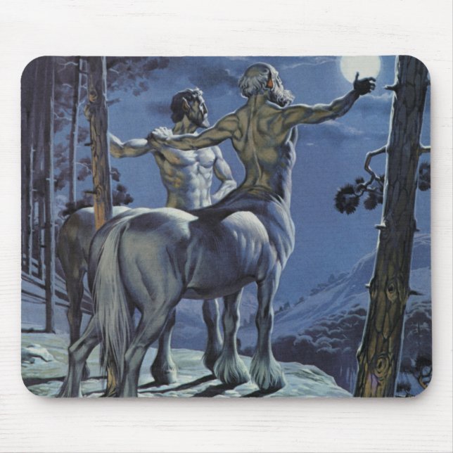Centaurs (colour litho) mouse mat (Front)