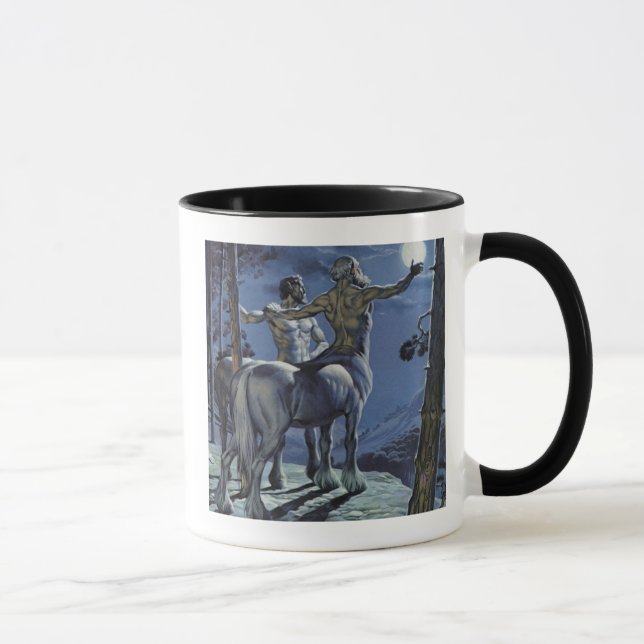Centaurs (colour litho) mug (Right)