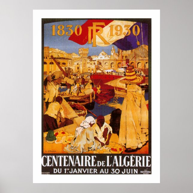 Centenaire de L'Algerie Poster (Front)