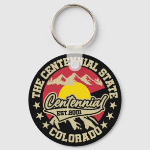 Centennial,Colorado Key Ring
