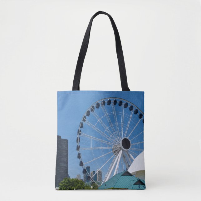Centennial Ferris Wheel Tote Bag (Front)