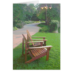 Centennial Lakes "Chairs by the Walkway" Edina, MN