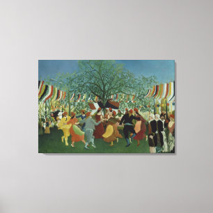 Centennial of Independence by Henri Rousseau Canvas Print
