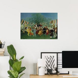 Centennial of Independence by Henri Rousseau Poster