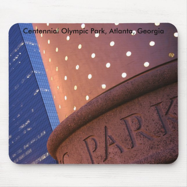 Centennial Olympic Park, Atlanta Georgia Mouse Mat (Front)