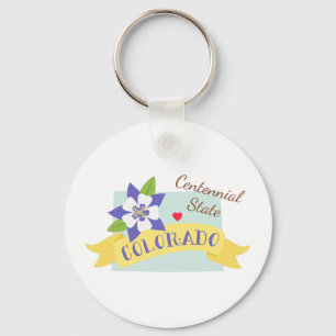 Centennial State Key Ring